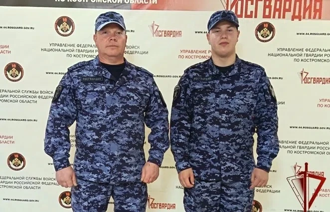 В Костроме росгвардейцы предотвратили пожар в гараже