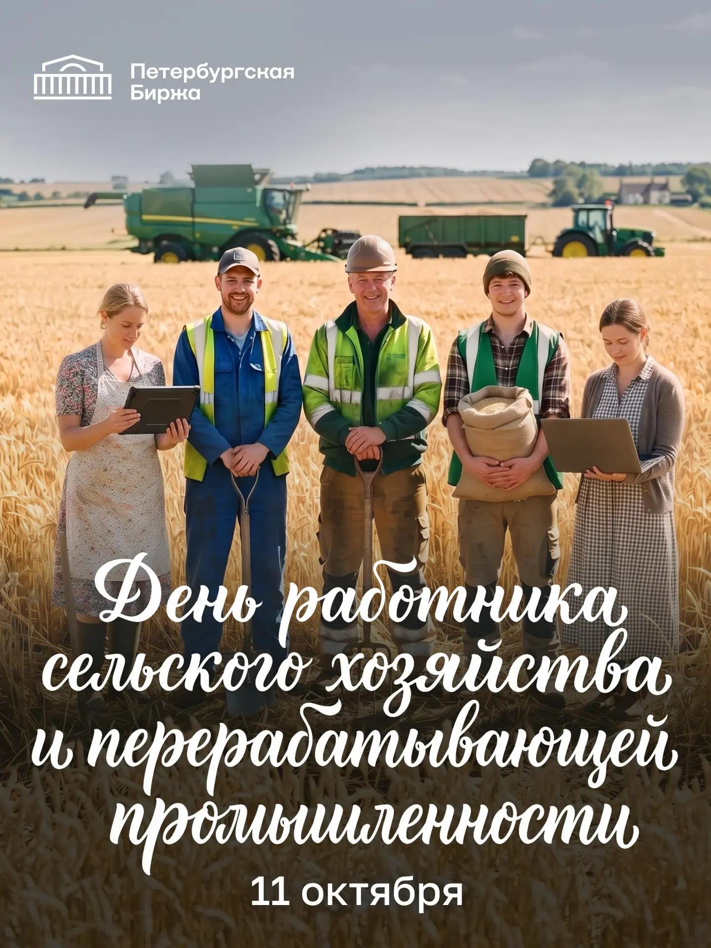 🌾 Сегодня День работника сельского хозяйства и перерабатывающей промышленности – профе...