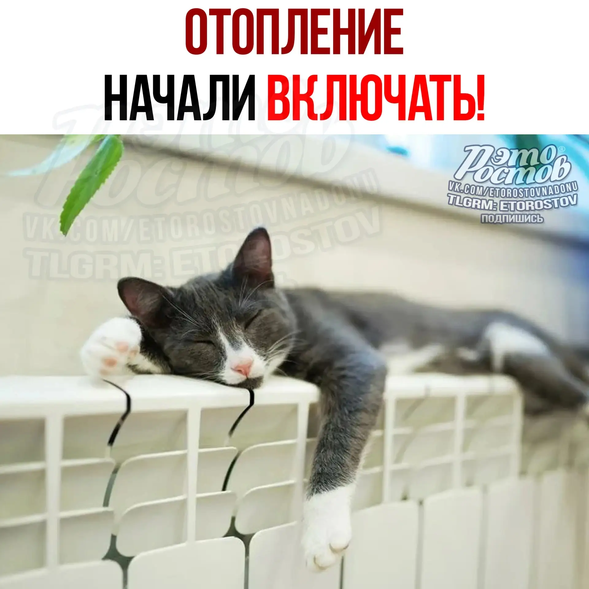 🔥 Отопительный сезон стартовал в Ростовской области - батареи начали теплеть
