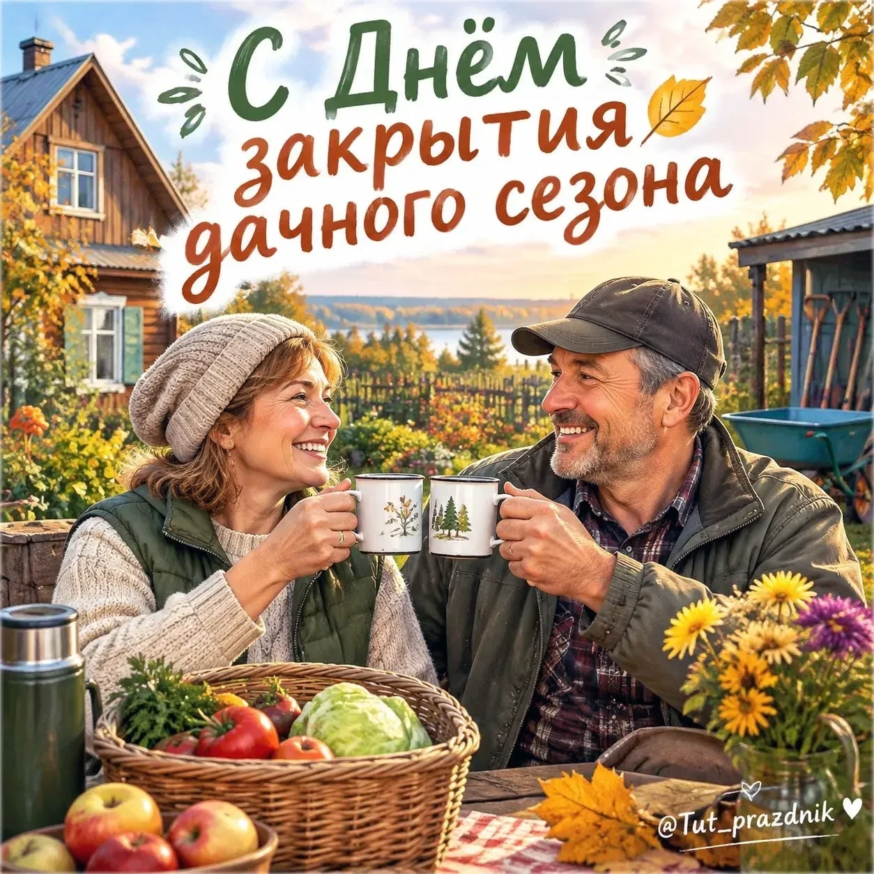 🌿 12 октября — День закрытия дачного сезона 🏡