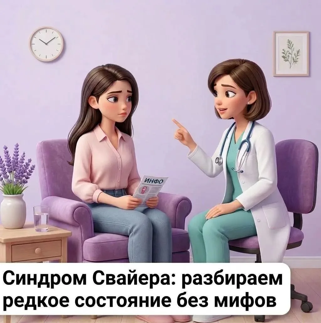🧬 Синдром Свайера: разбираем редкое состояние без мифов