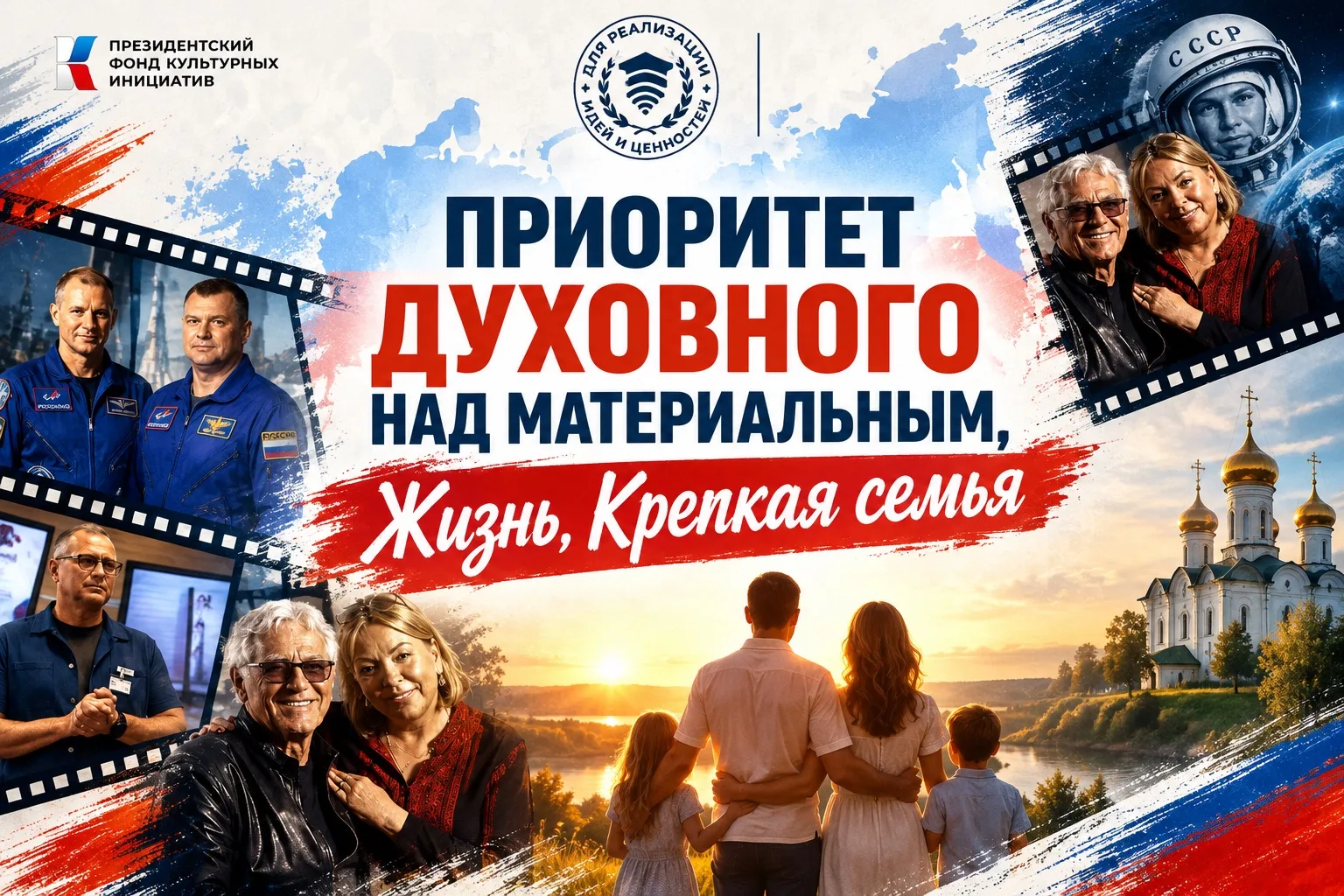 Приоритет духовного над материальным, Жизнь, Крепкая семья