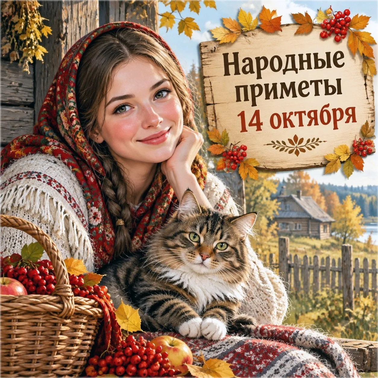 🌿 14 октября — Покров Пресвятой Богородицы: народные приметы 🌿
