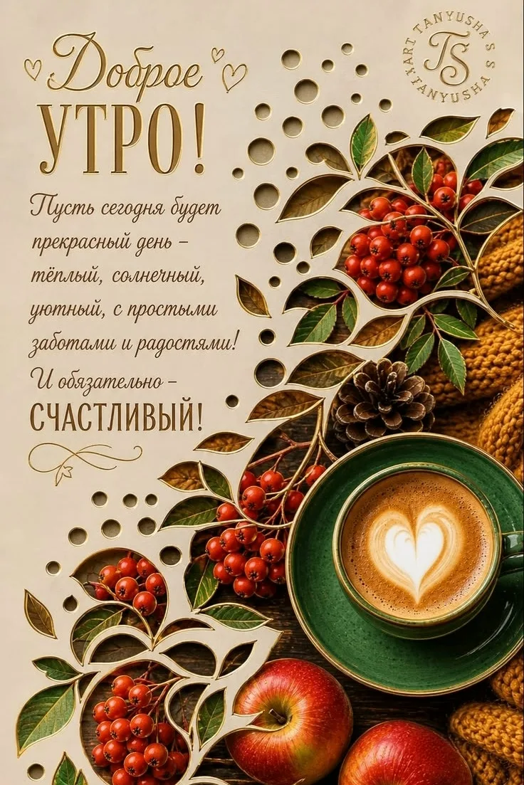 Добрые открытки каждое утро!