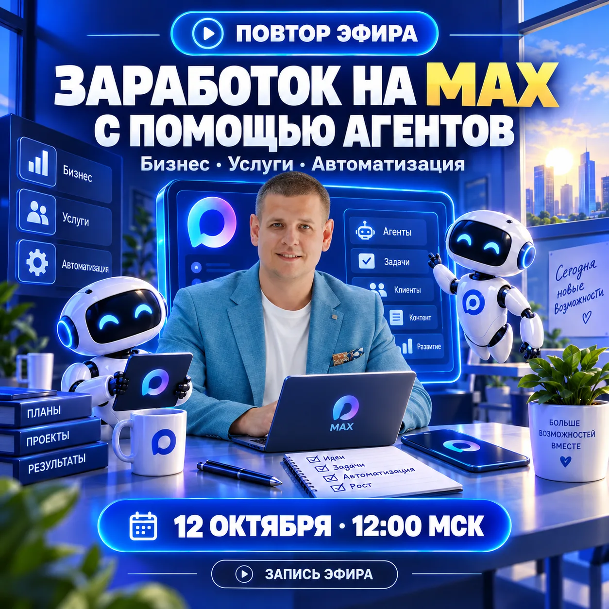 КАК ЗАРАБАТЫВАТЬ НА MAX С ПОМОЩЬЮ АГЕНТОВ