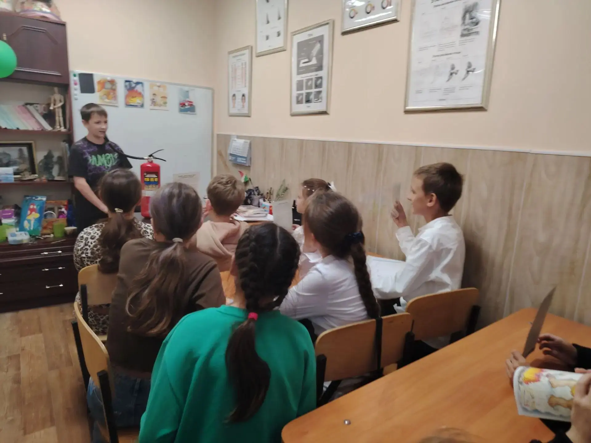 Огонь ошибок не прощает. В нашем филиале прошёл важный и познавательный классный час на...