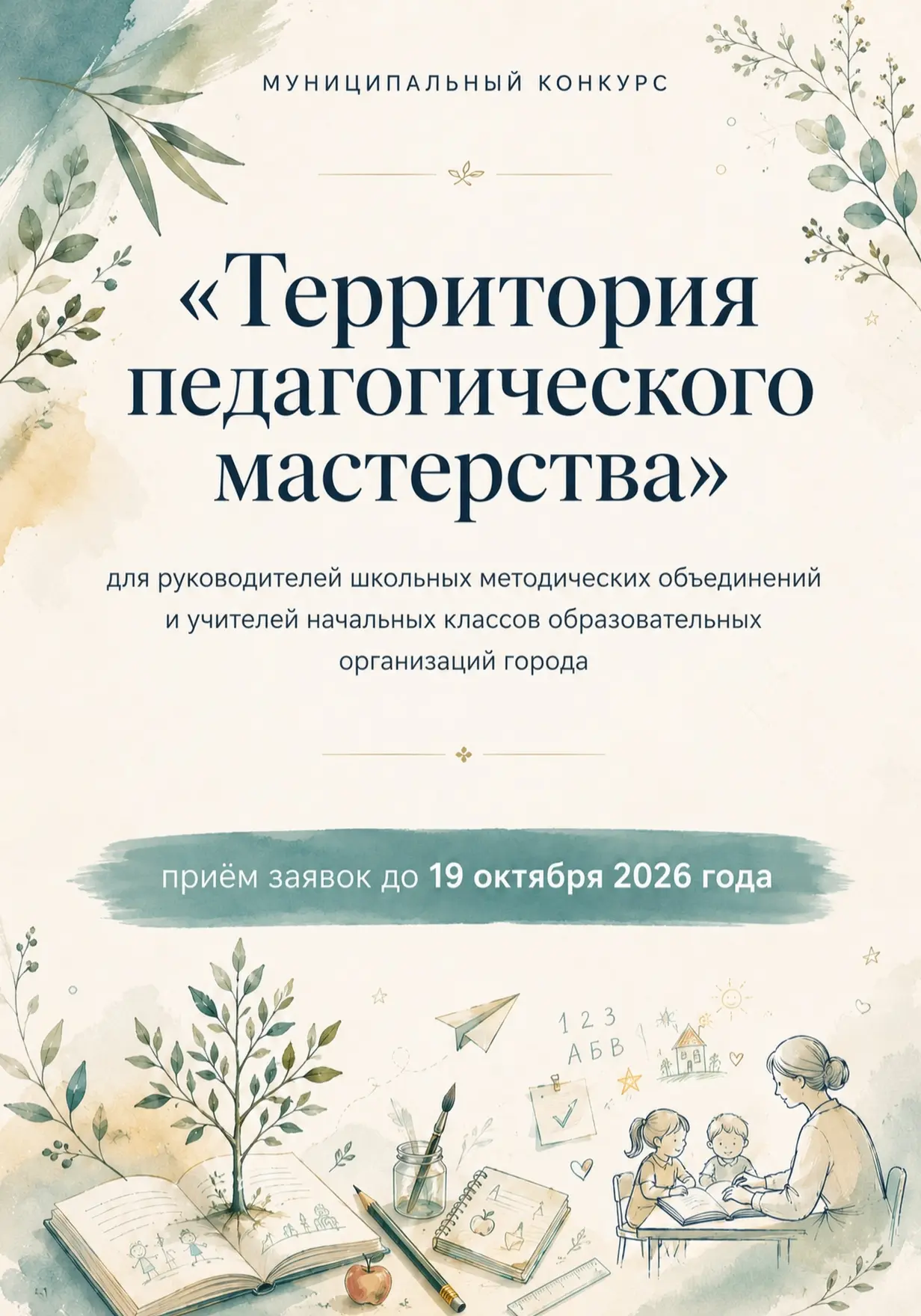 Муниципальный конкурс «Территория педагогического мастерства»