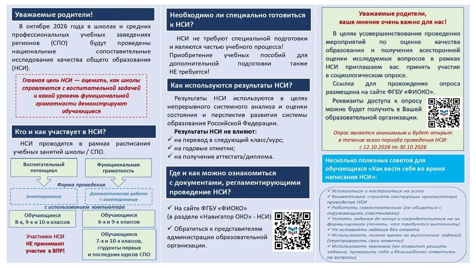 Уважаемые родители!