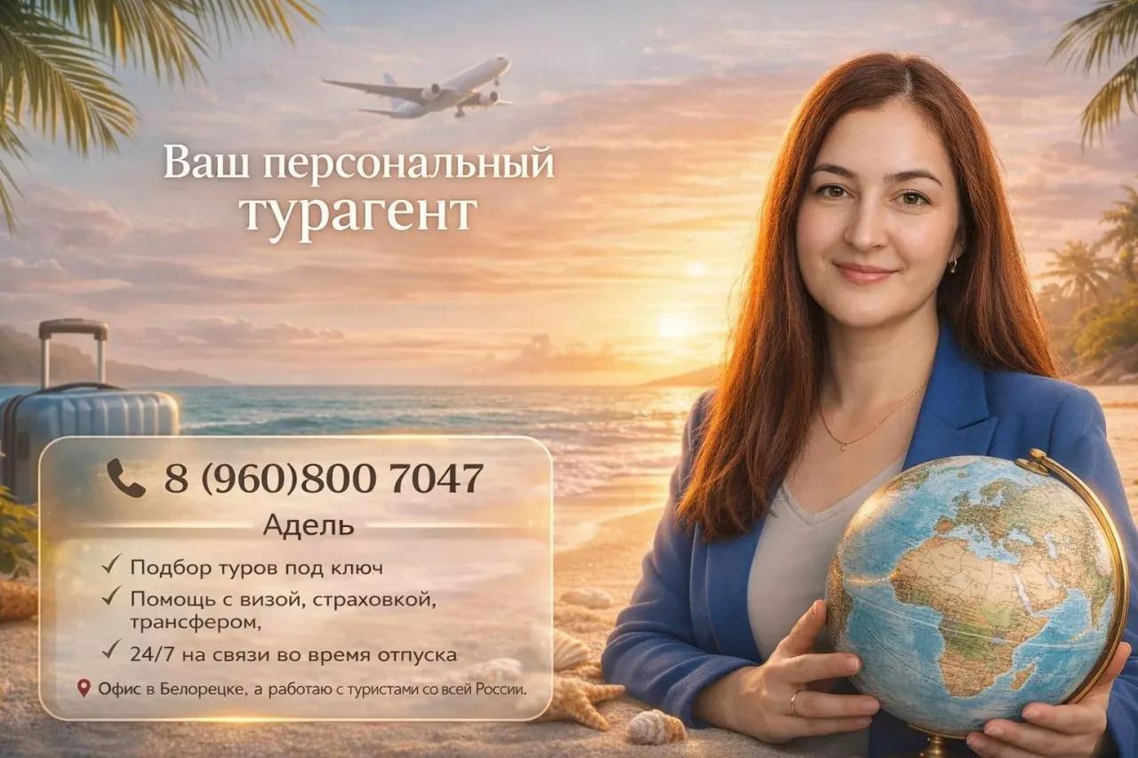 Ваш турагент вообще не обязан жить в вашем городе!