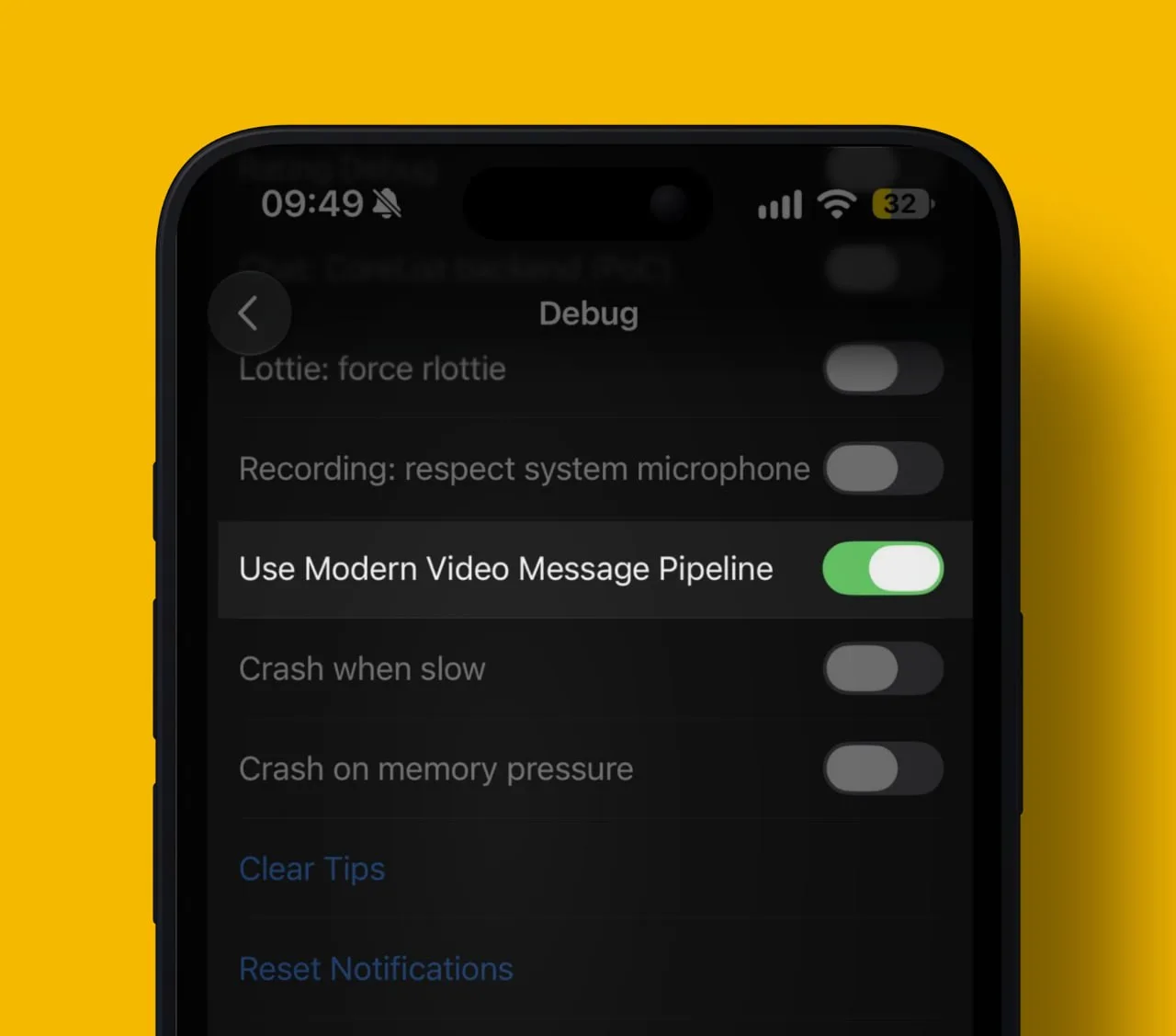 ⚡ Чиним кружки в новом Telegram на iPhone
