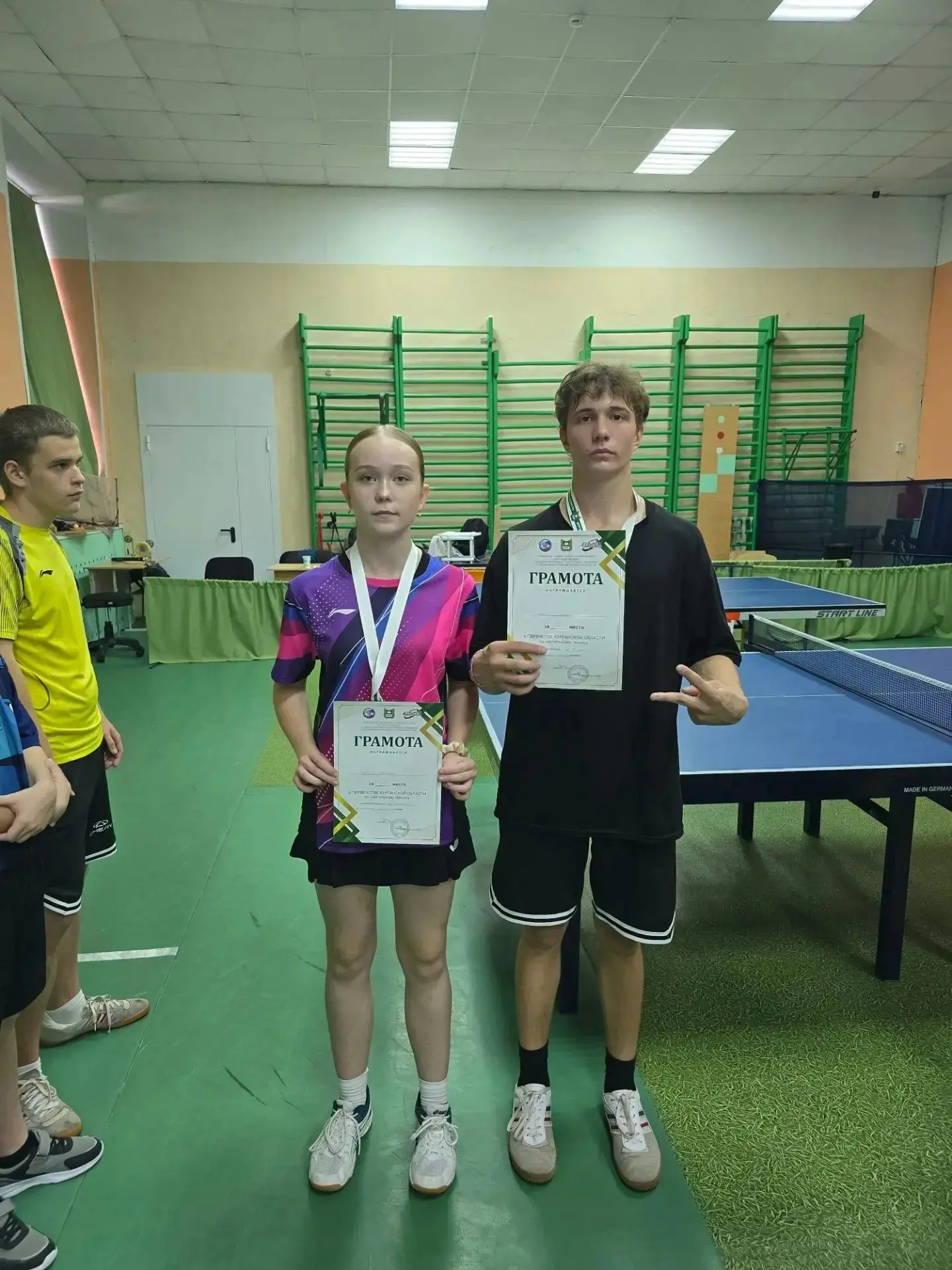 🏓 Завершилось первенство Курганской области по настольному теннису, которое проходило ...