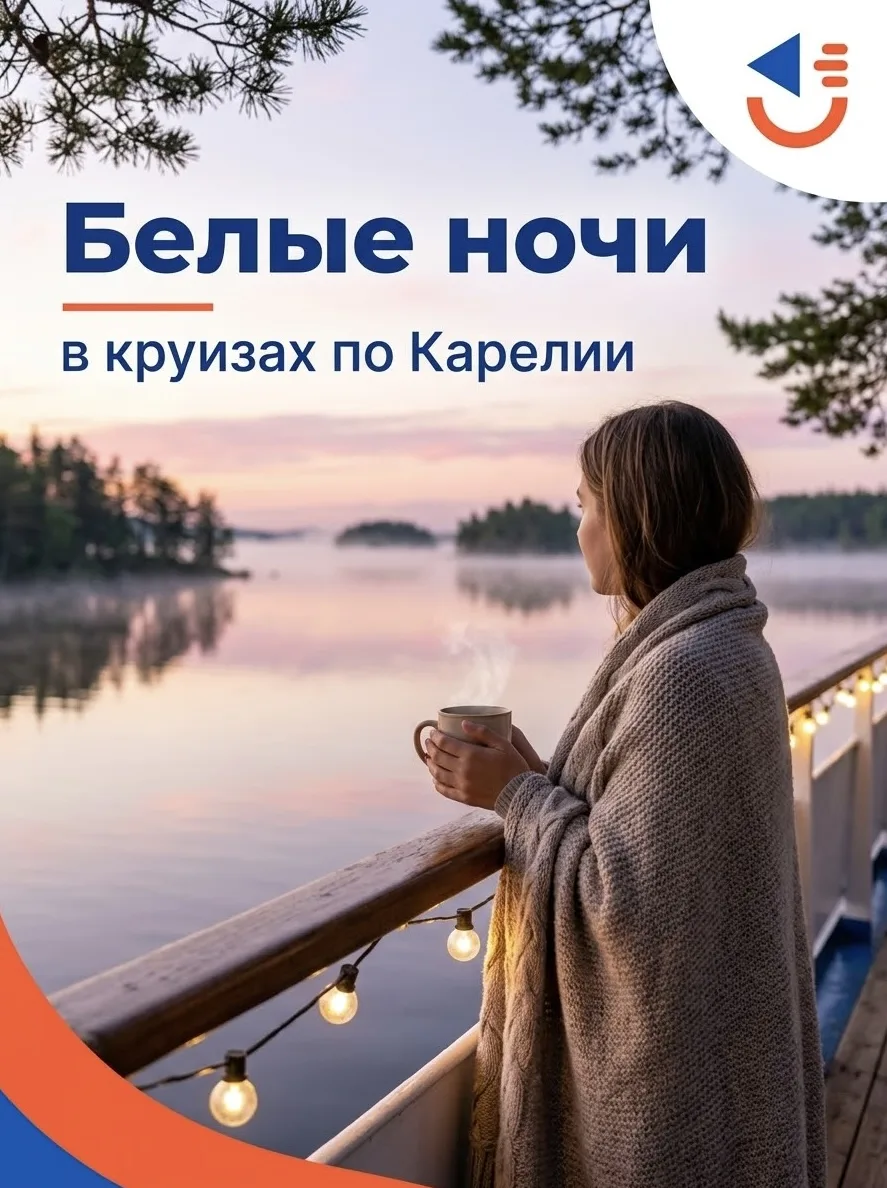 💙Один круиз - и вы поймете, почему все говорят о белых ночах