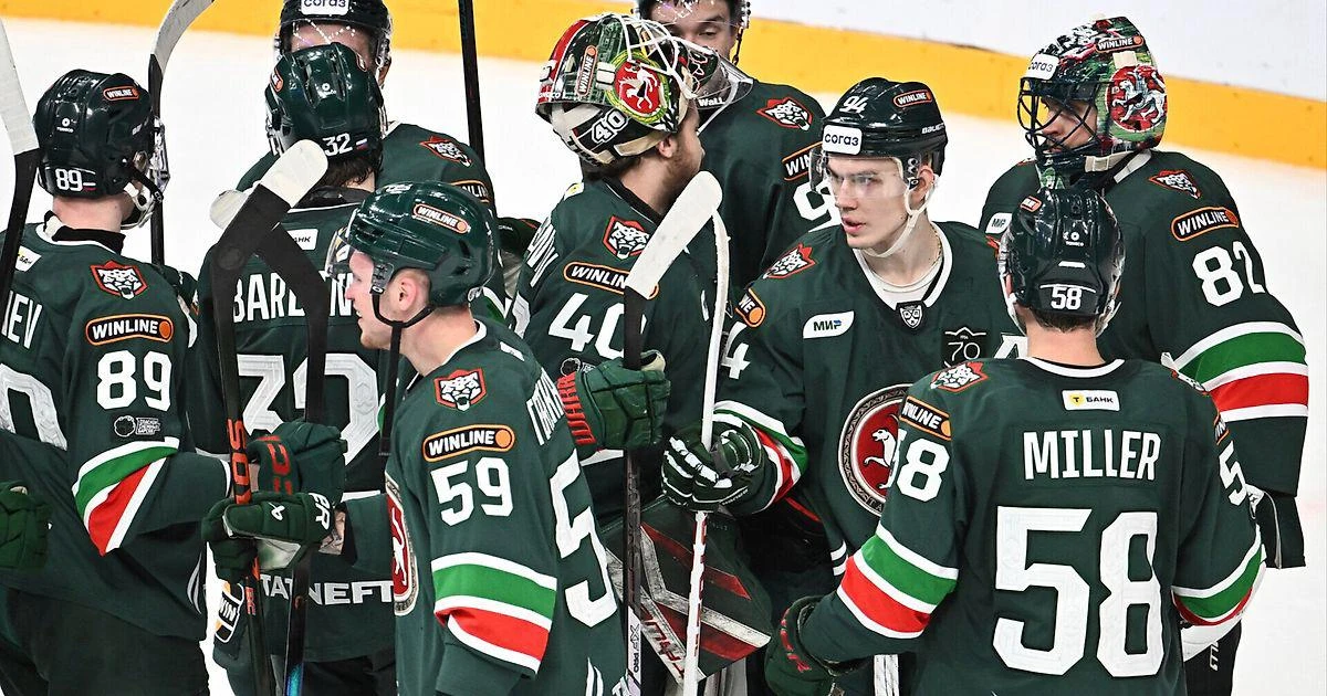 «Ак Барс» обыграл «Шанхай» — 3:2 в овертайме в Фонбет чемпионате КХЛ. Кирилл Семёнов сд...
