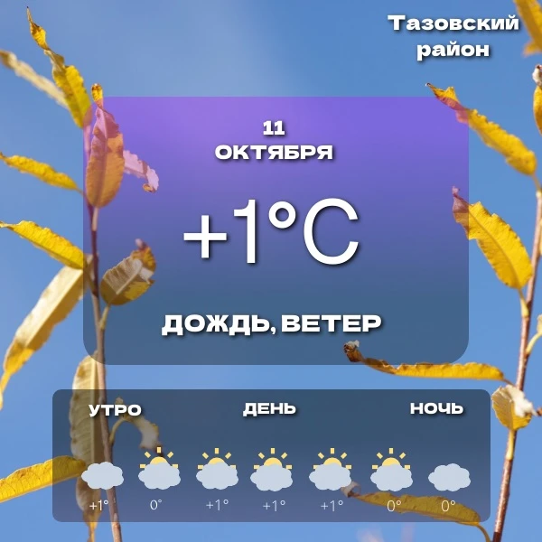 🌤️Прогноз погоды на сегодня