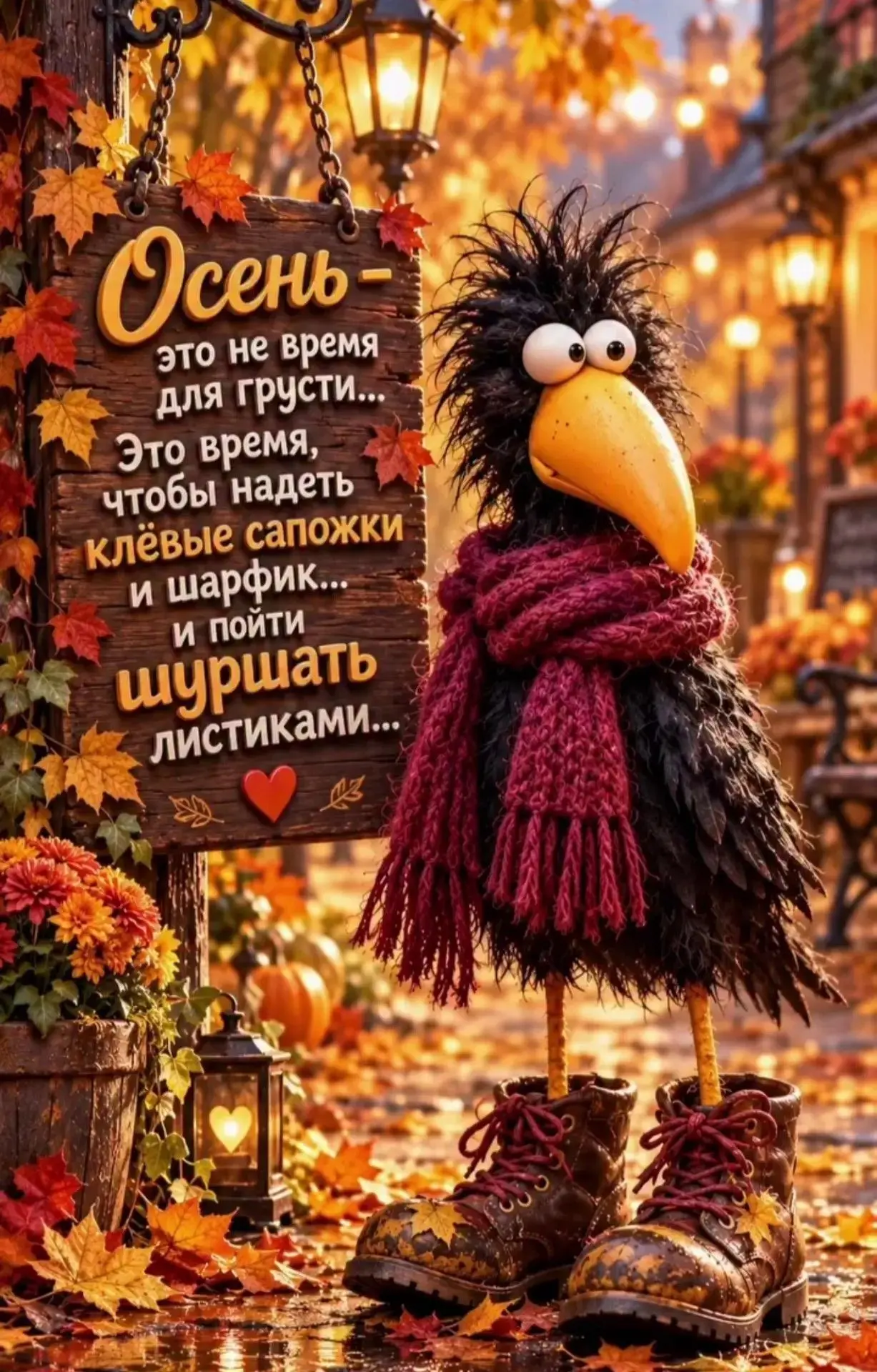 Главное — найти те самые сапоги и шарф, которые будут греть не только тело, но и душу. ...