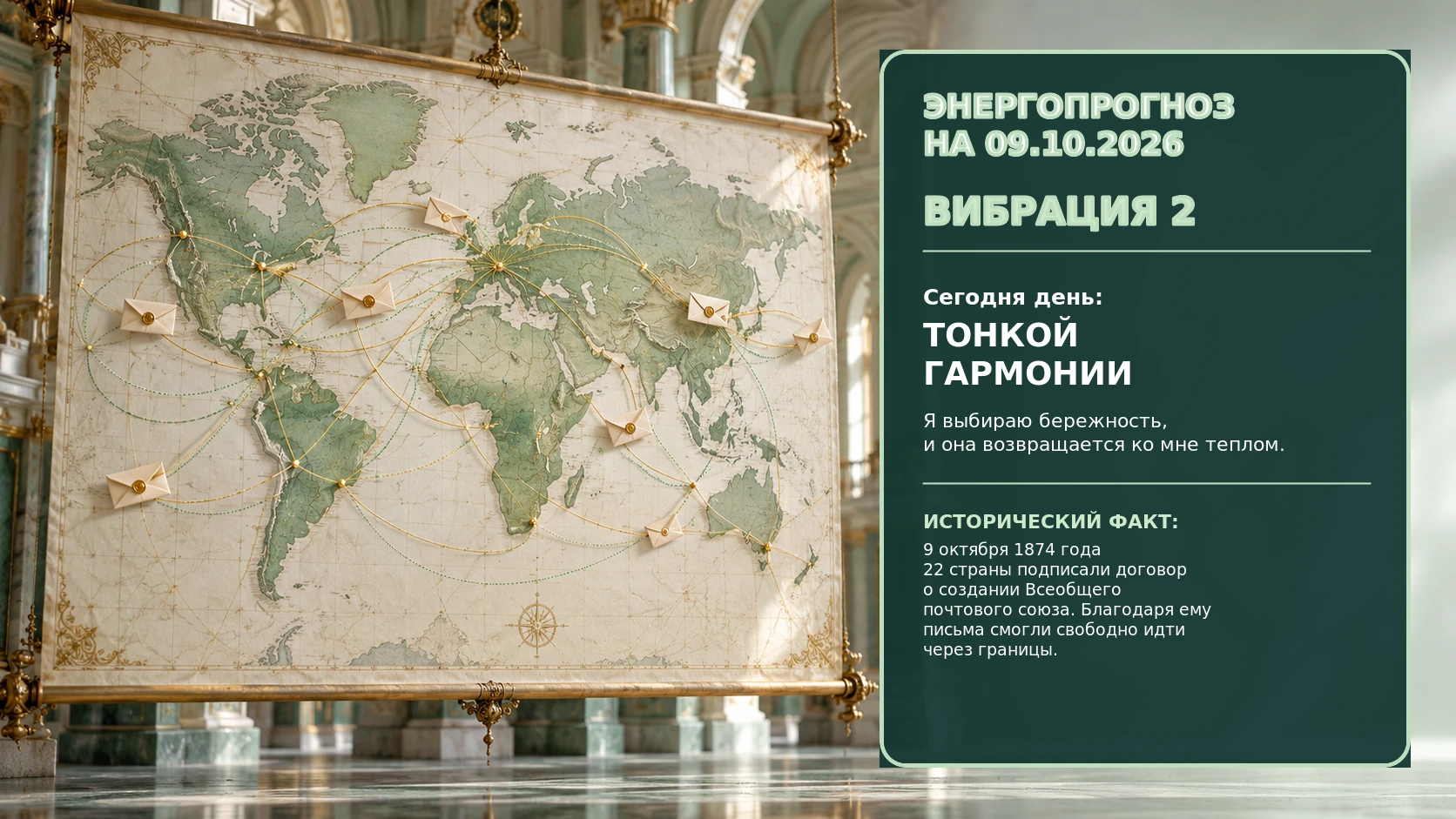 🌟 Энергопрогноз на 09.10.2026