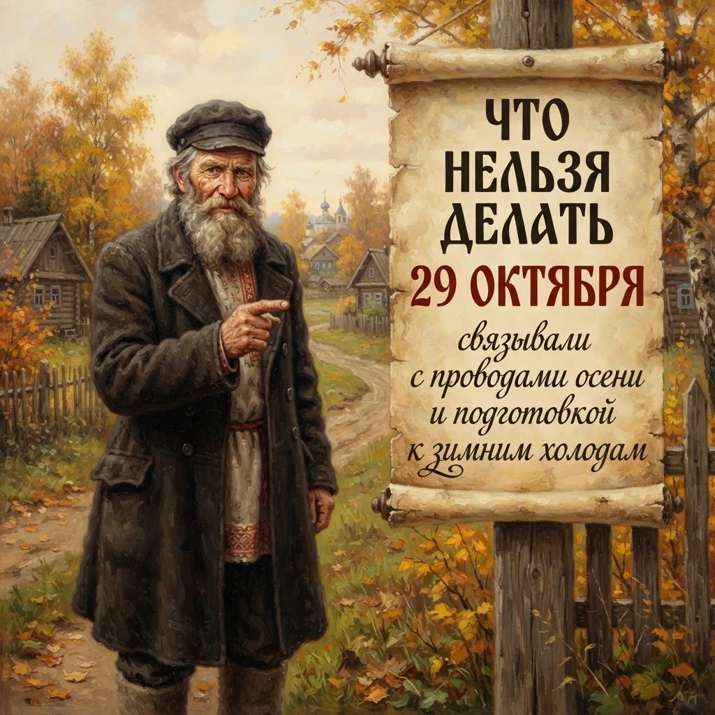 🚫 29 октября — Что нельзя делать