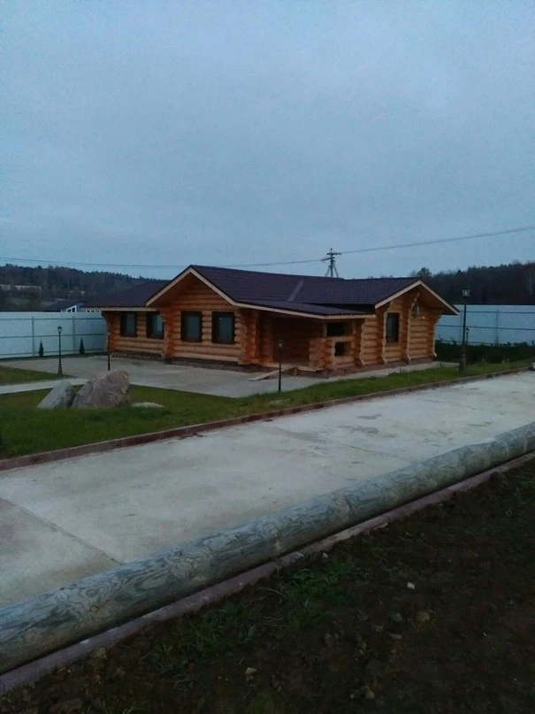 📌 Баня из рубленного бревна, сделанная своими руками