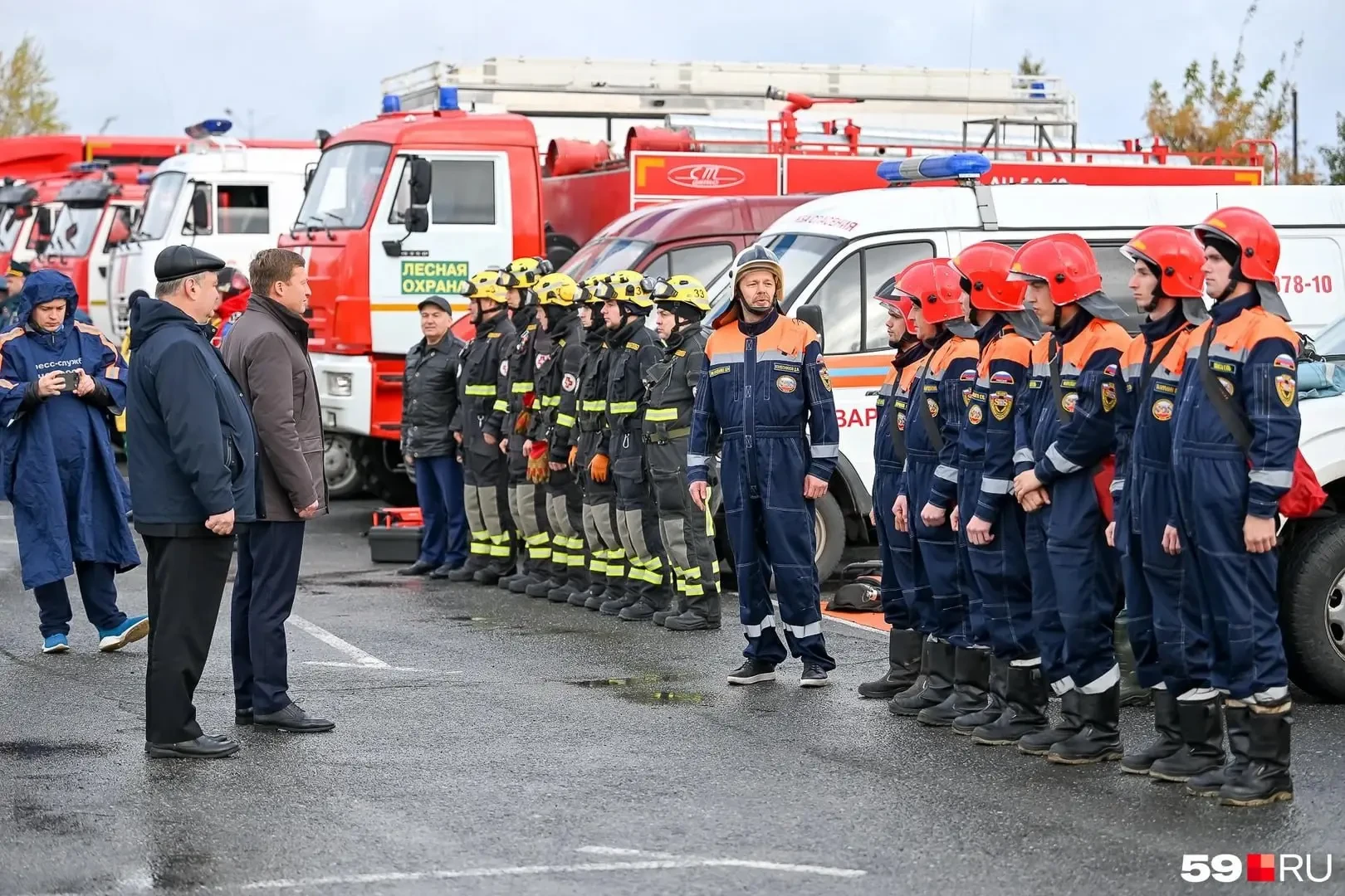 В Прикамье проверили готовность экстренных и коммунальных служб к ЧС.