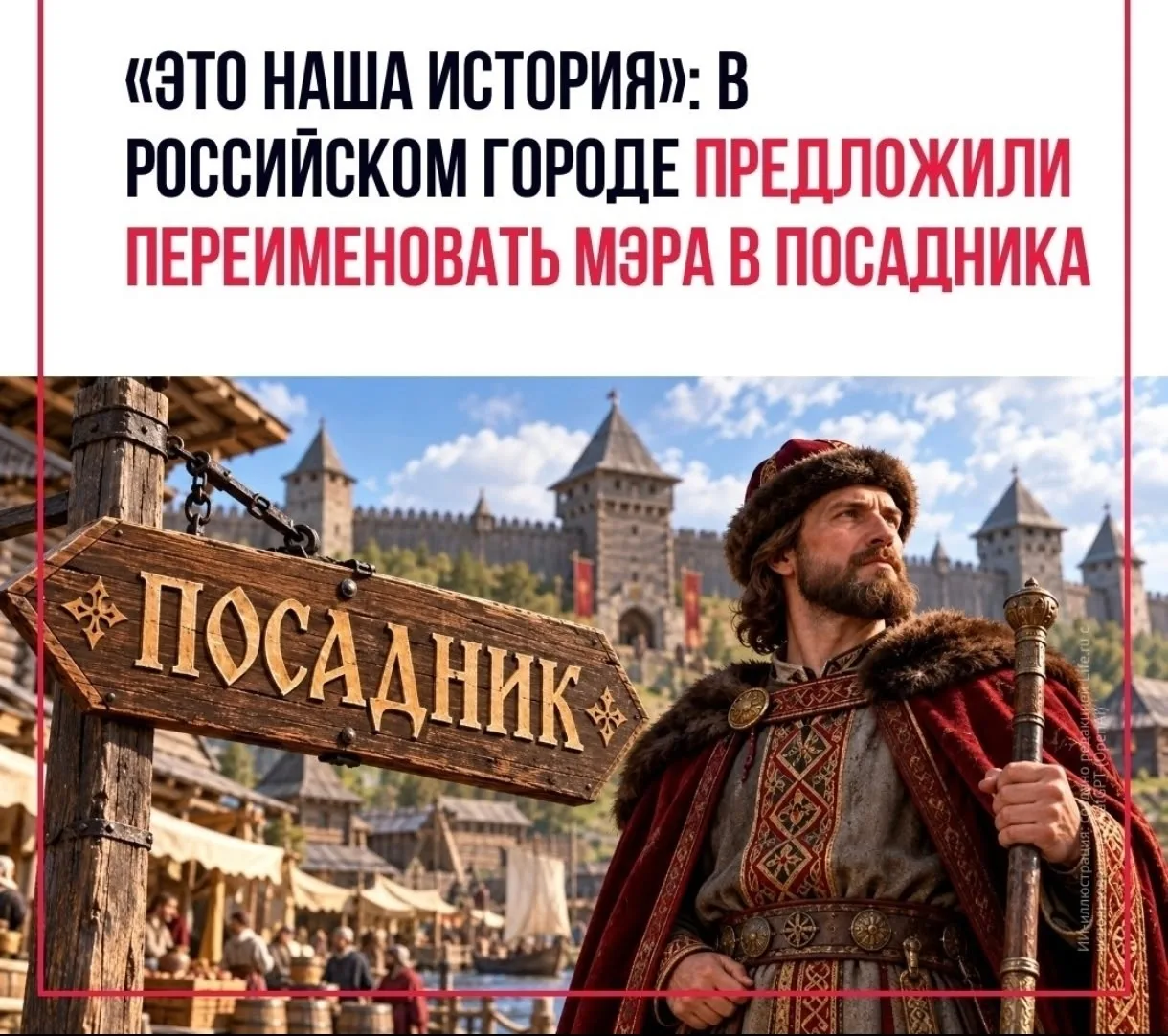 Российских мэров могут переименовать в посадников