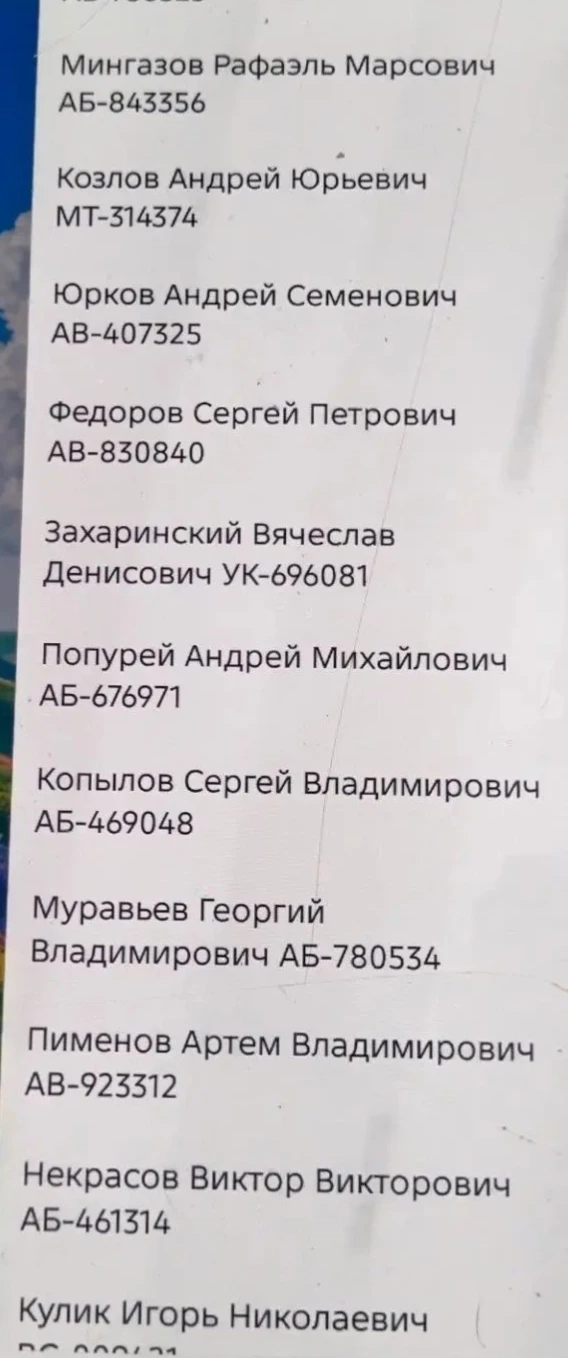 ПОГИБШИЕ