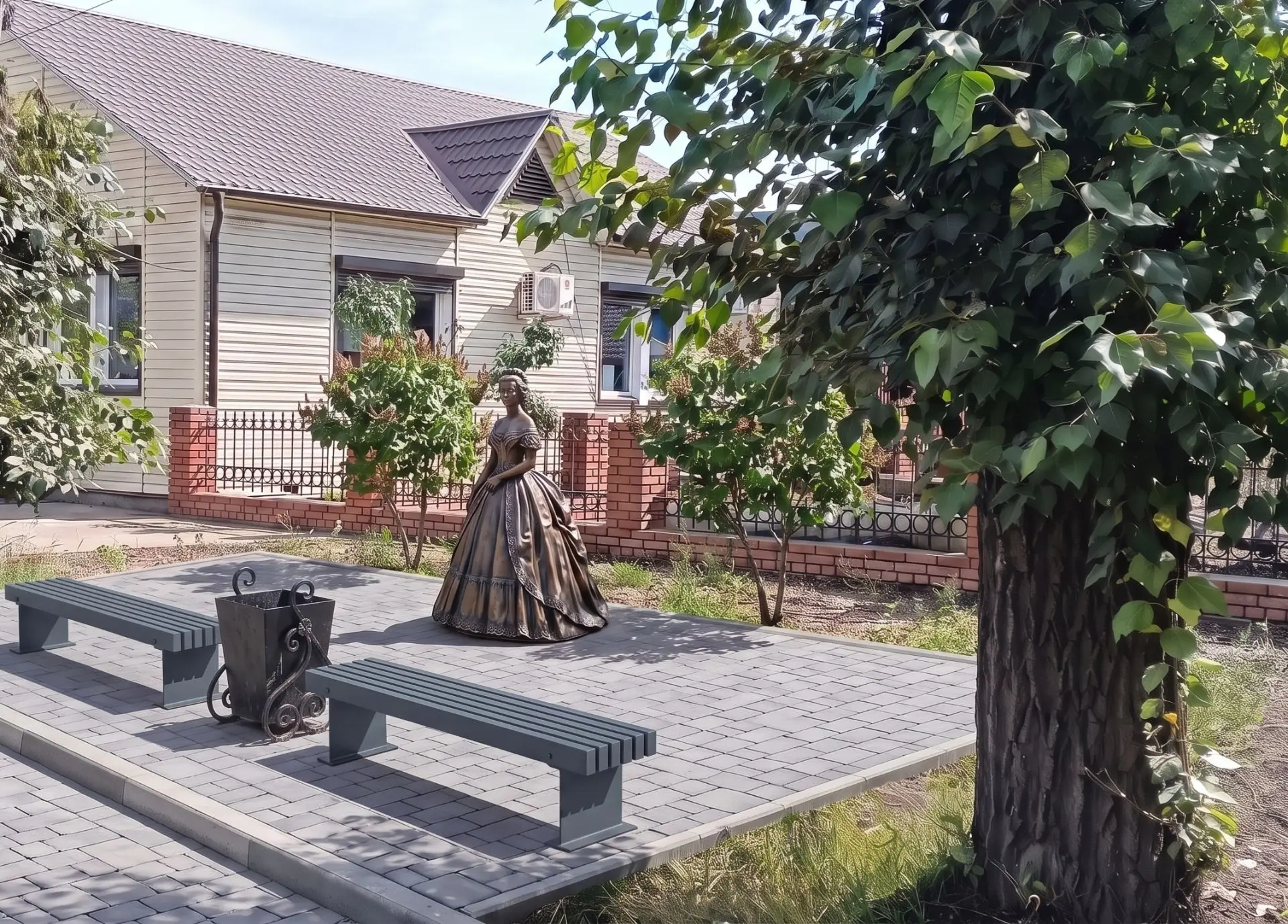 В Петровске-Забайкальском продолжается обновление исторического квартала