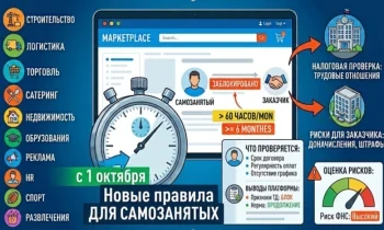С 1 октября маркетплейсы, агрегаторы и сервисы подработки начинали отслеживать самозаня...