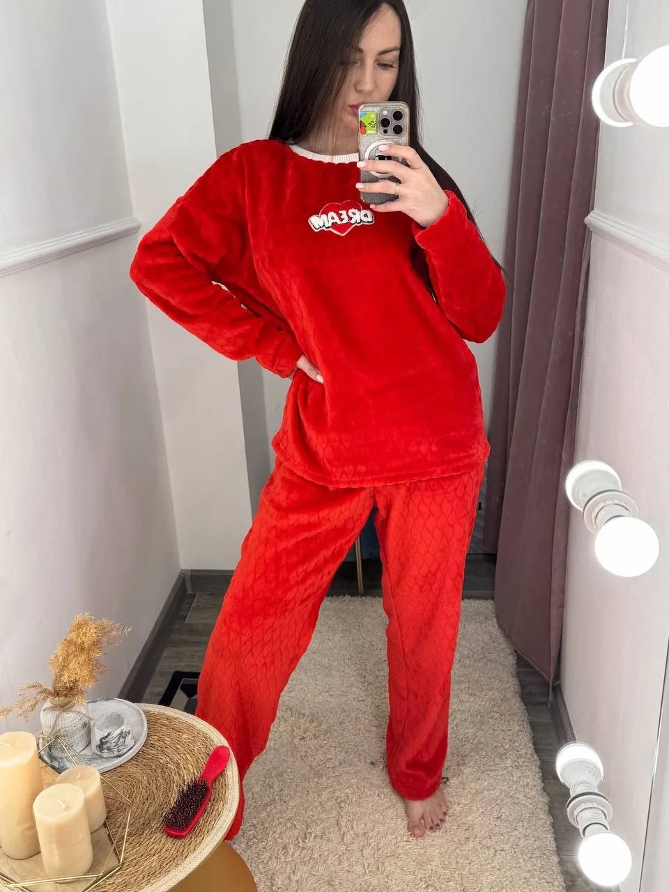 Теплый велюровый костюм для дома❤️