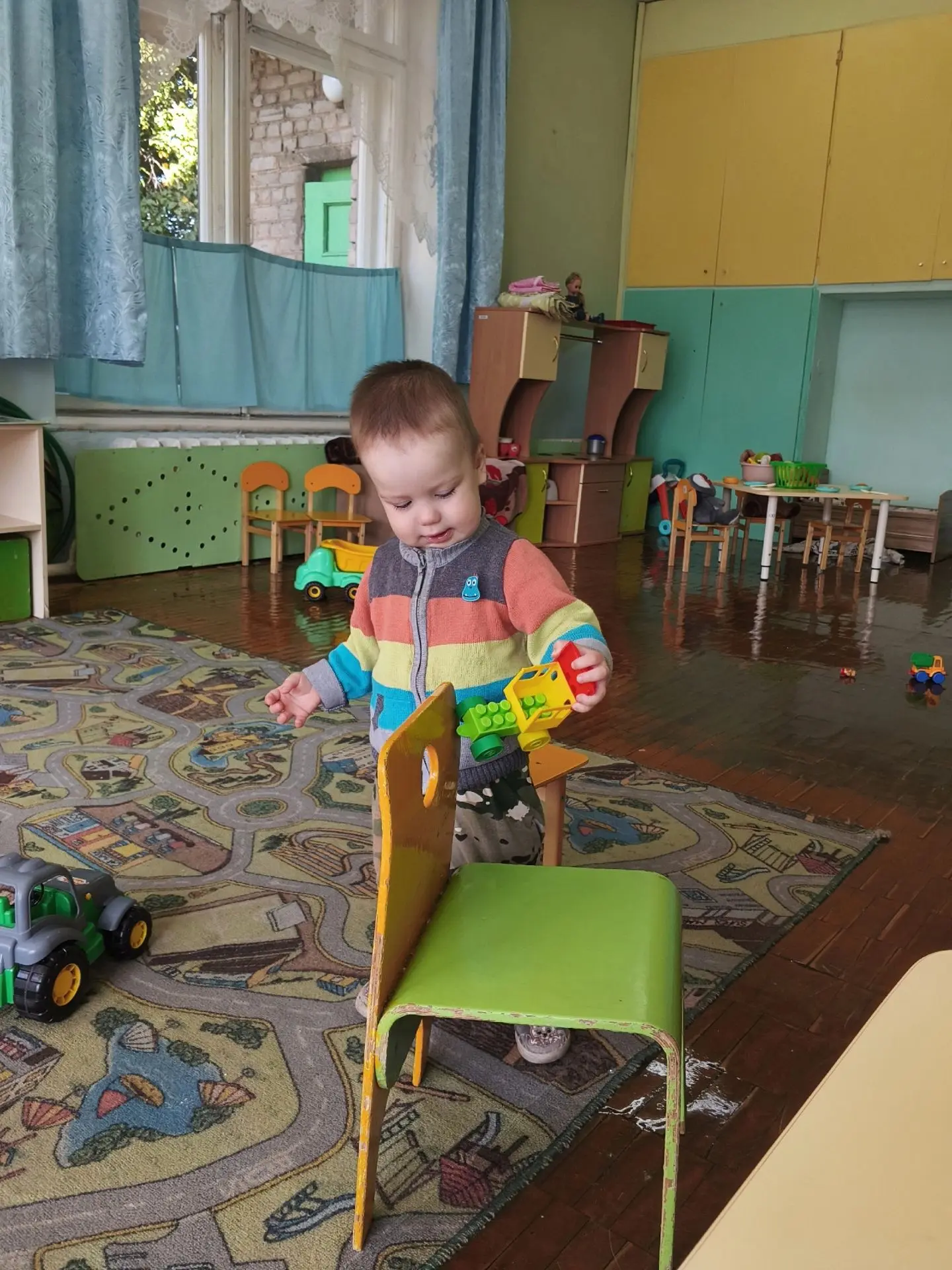 В этой комнате игрушки