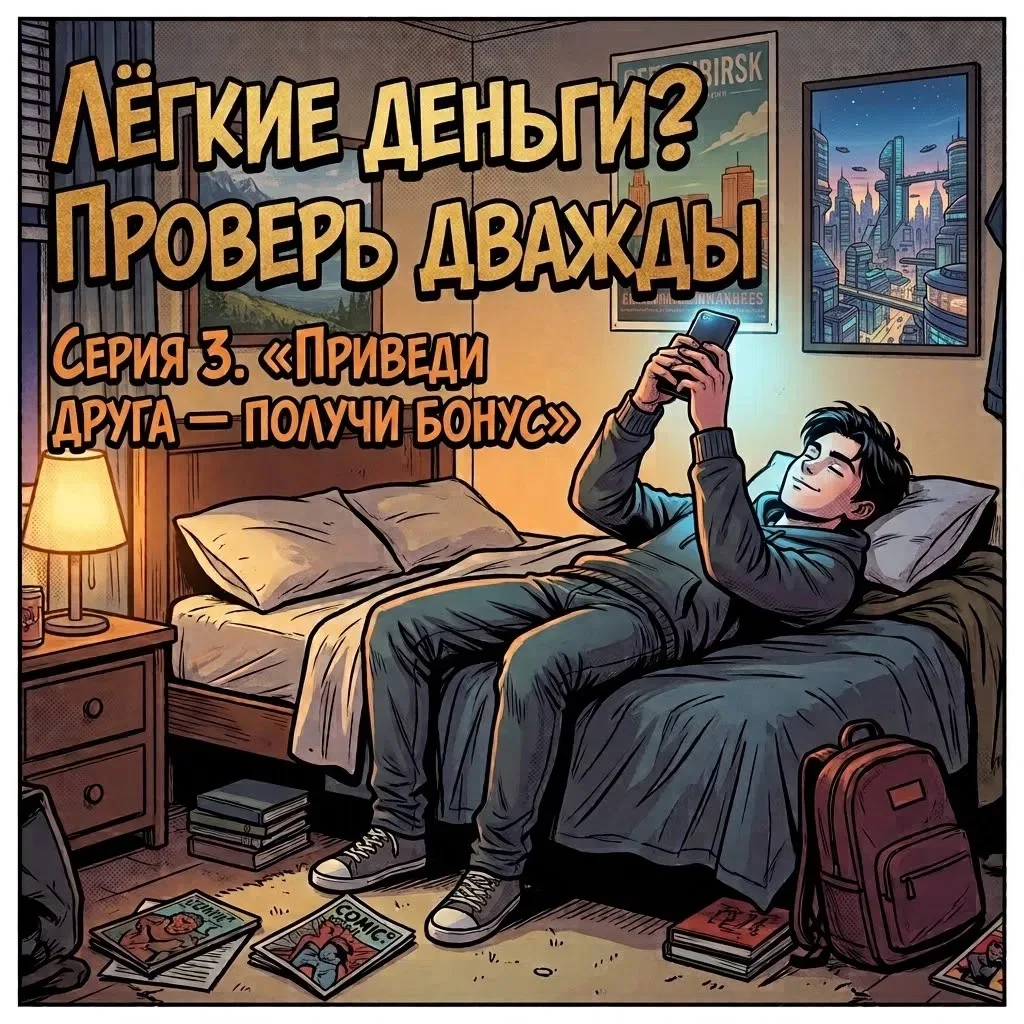 «Приведи друга — получи бонус». За таким предложением в интернете может скрываться не б...
