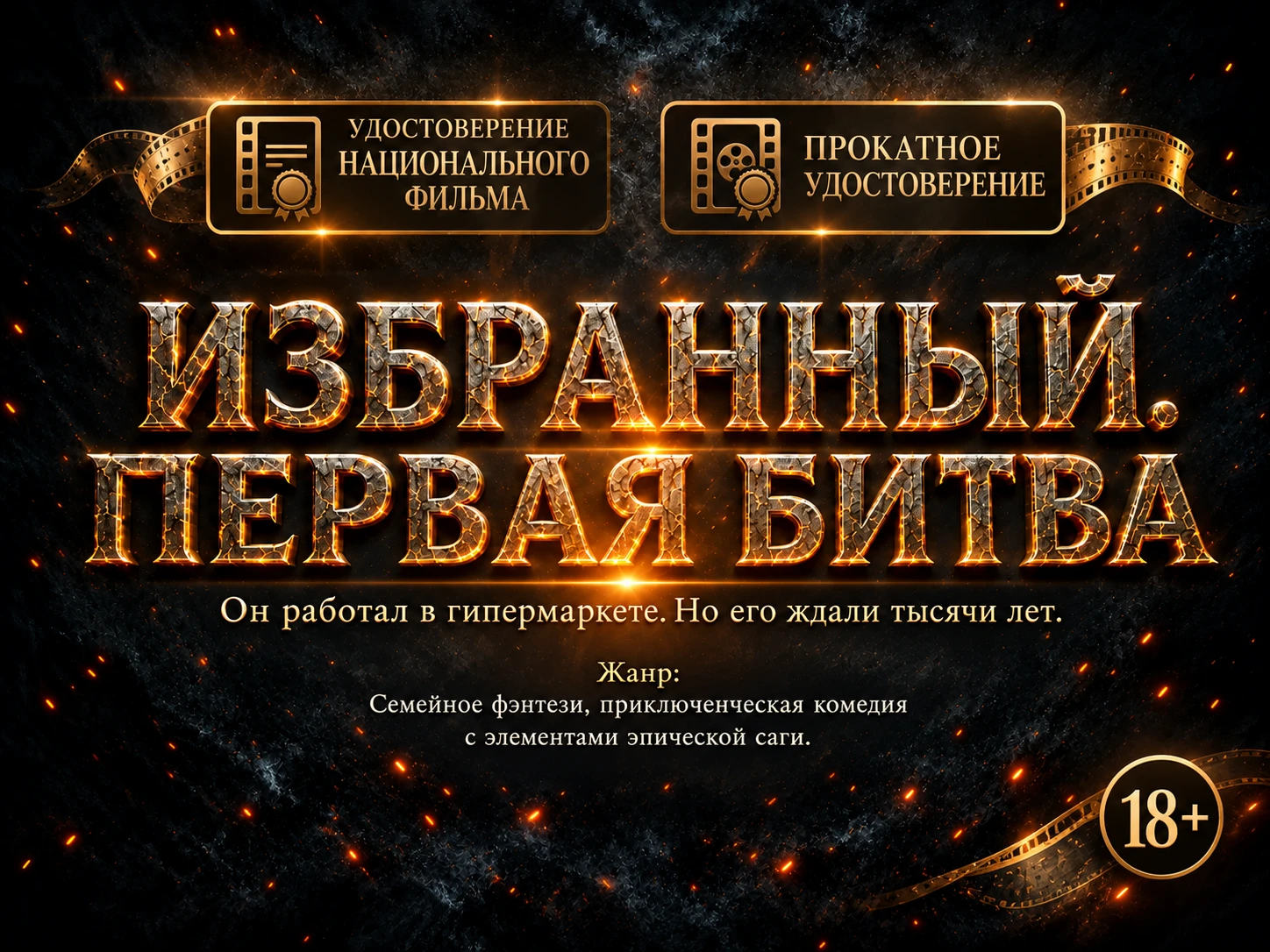 Полнометражный анимационный фильм «Избранный. Первая битва» получил прокатное удостовер...