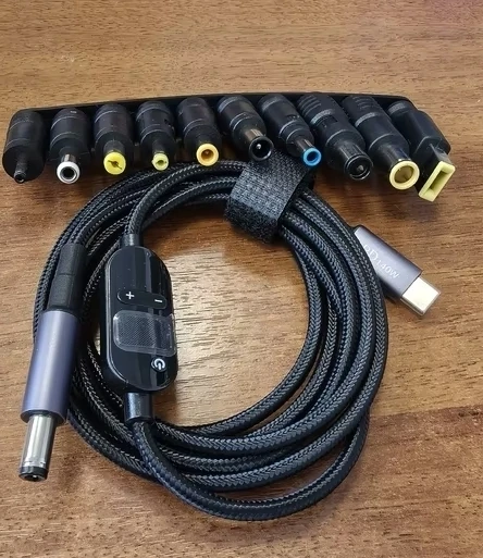 Кабель питания USB-C 140 Вт YTYIN для ноутбуков и роутеров