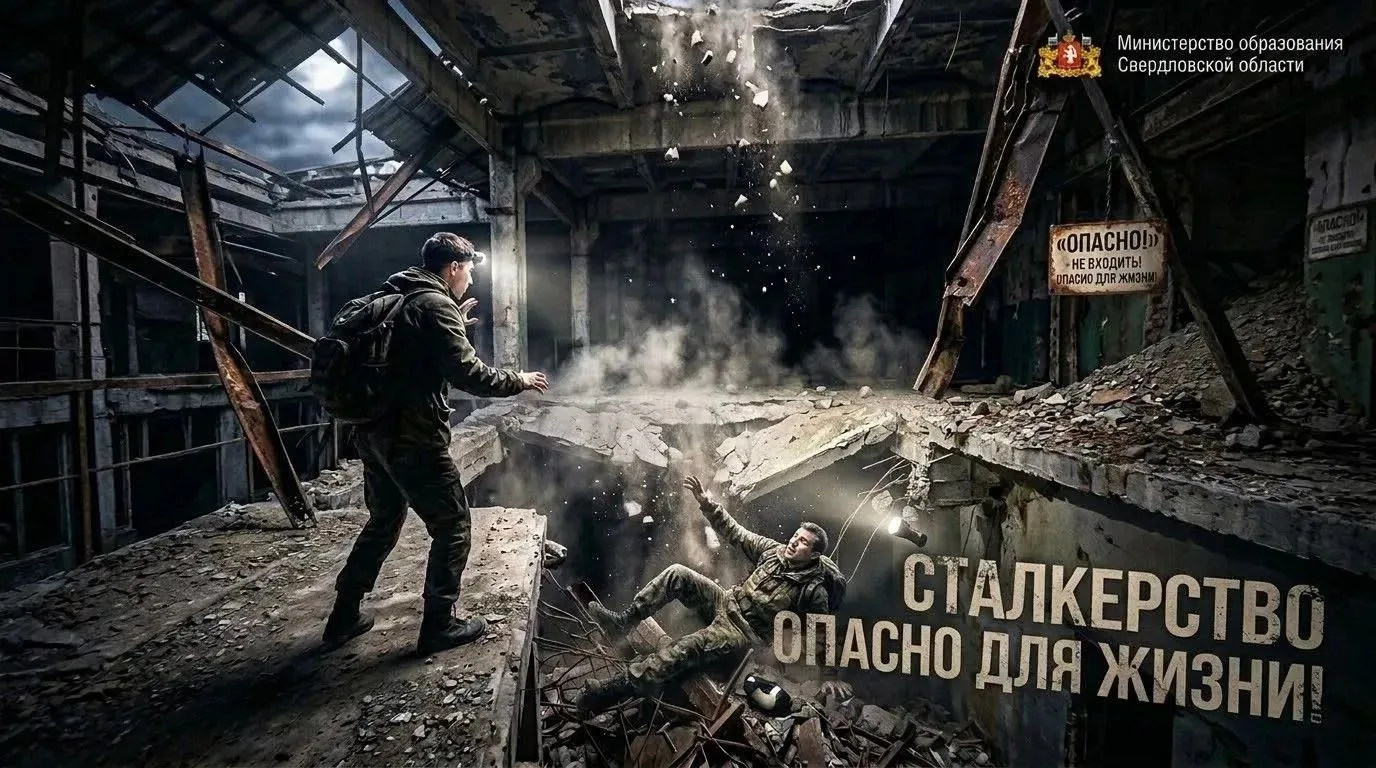 ⚠️ Сталкерство (заброшенные объекты) — серьёзная опасность для детей! ⚠️