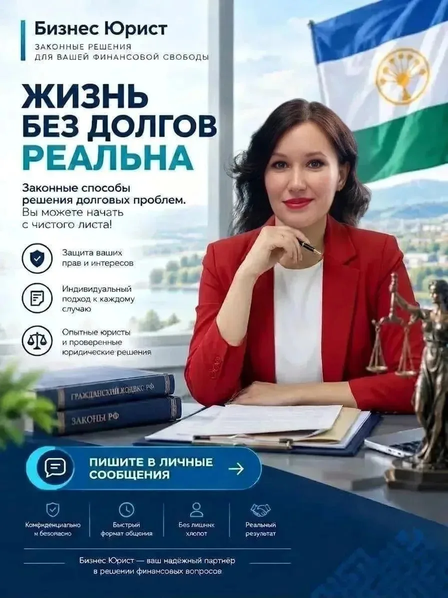‎⚖️🤝ВАШ ЮРИСТ ПО ПОЛНОМУ СПИСАНИЮ ДОЛГОВ ПОД  КЛЮЧ 🗝️