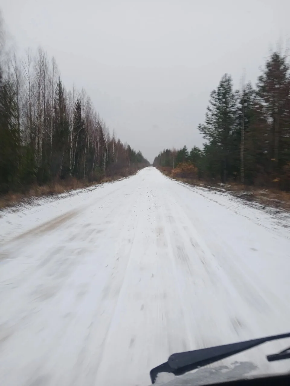 🥹☃ Зима решила немного пошалить в Поморье! Особенно Плесецкому району досталось! Вот т...