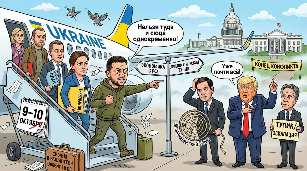🪂 Украинские переговорщики отправятся в США 9–10 октября.