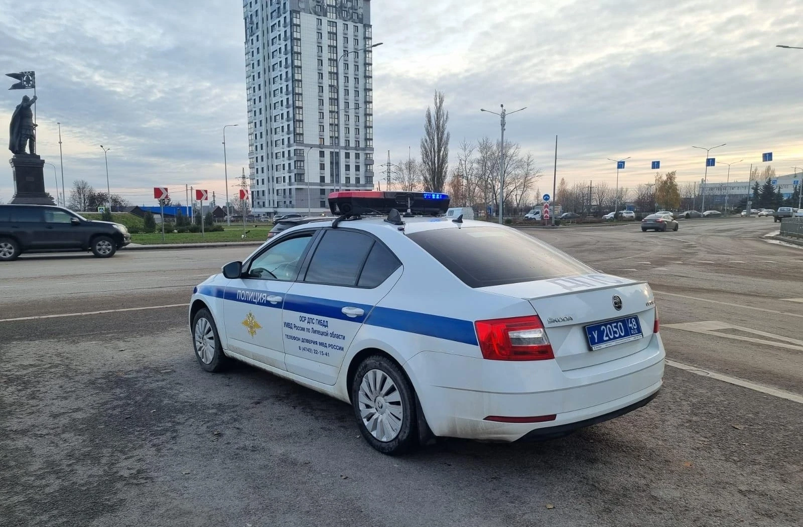 🚔В прошедшие сутки на дорогах региона было зарегистрировано два дорожно-транспортных п...