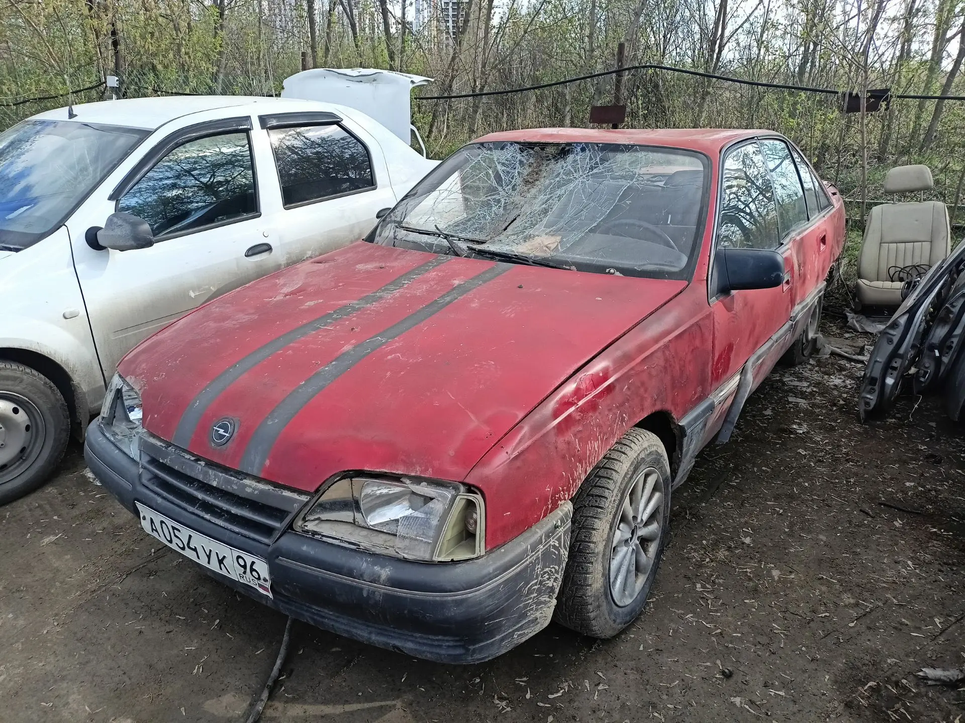 В разбор приехал Opel Omega A 1988 года выпуска.