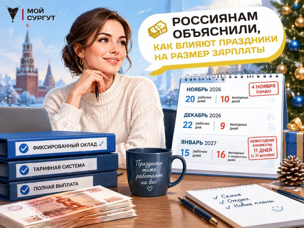 💸 Зарплаты не урежут из-за праздников: сколько рабочих дней будет в ноябре и январе