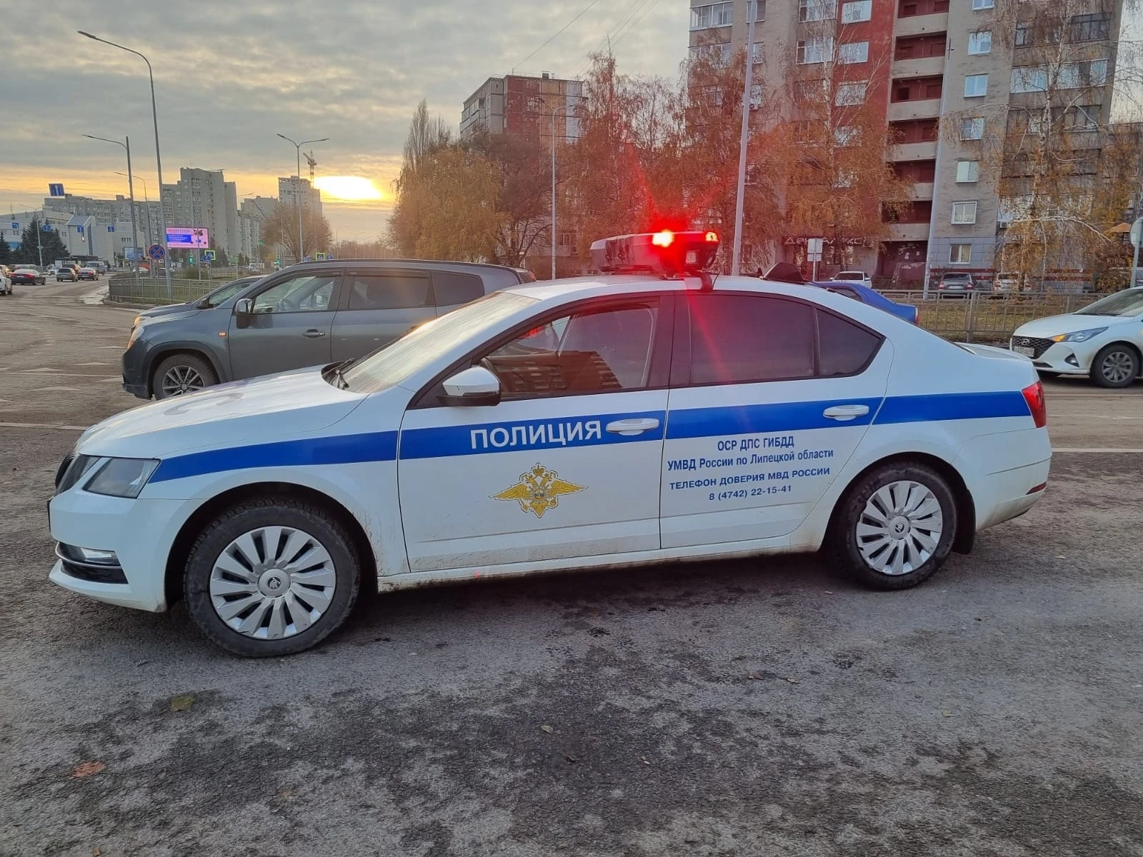 🚔В прошедшие сутки на дорогах региона было зарегистрировано два дорожно-транспортных п...