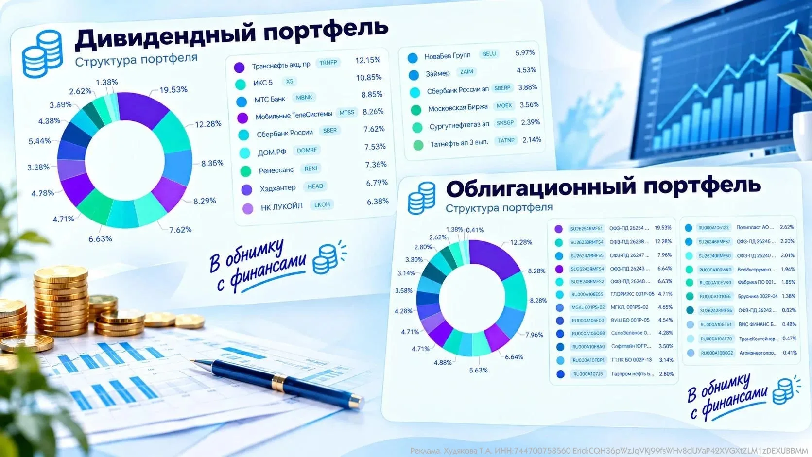 Я тут увидела цель, которая мне очень понравилась: собрать облигационный портфель, кото...