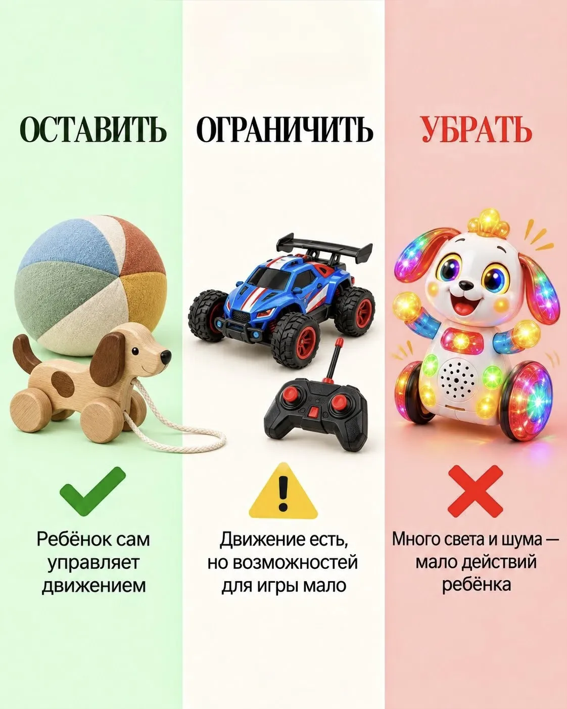 Мы часто гонимся за «развивашками»: лишь бы кнопочек побольше, звуков поярче и «пользы»...
