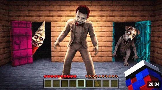 😱Кто-то Прячется за Дверью...