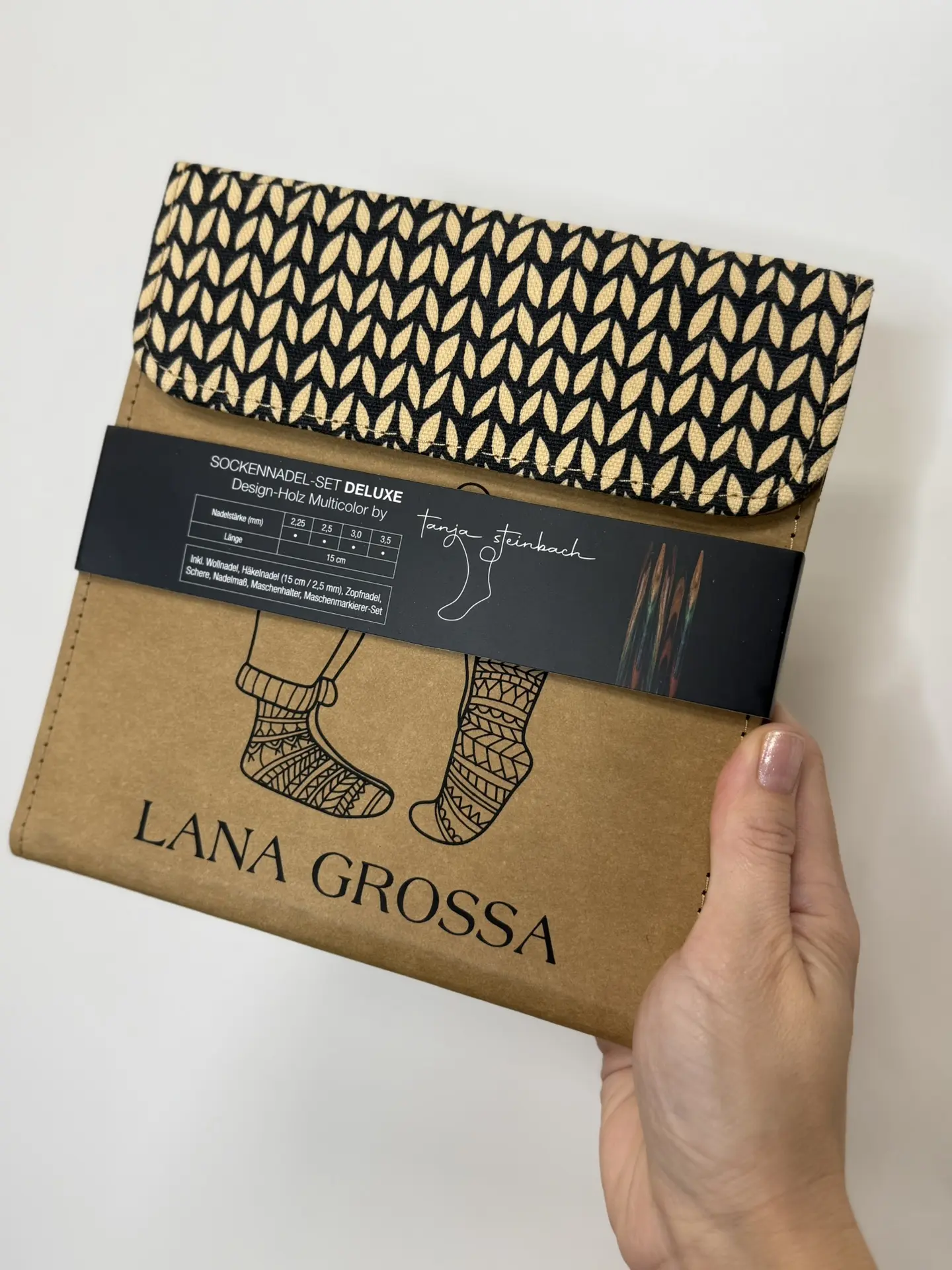 👑 Эксклюзивный носочный набор спиц от Lana Grossa!