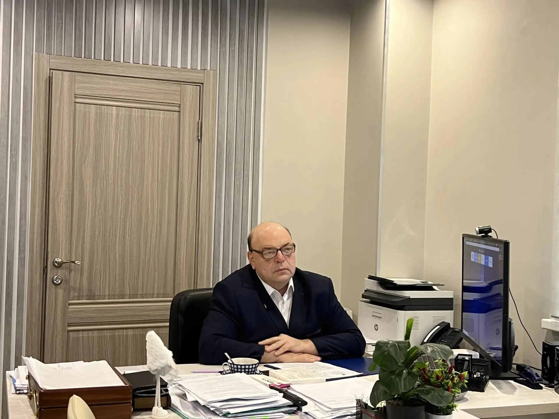 Врио министра здравоохранения Тверской области Олег Костин рассказал о ходе вакцинации ...