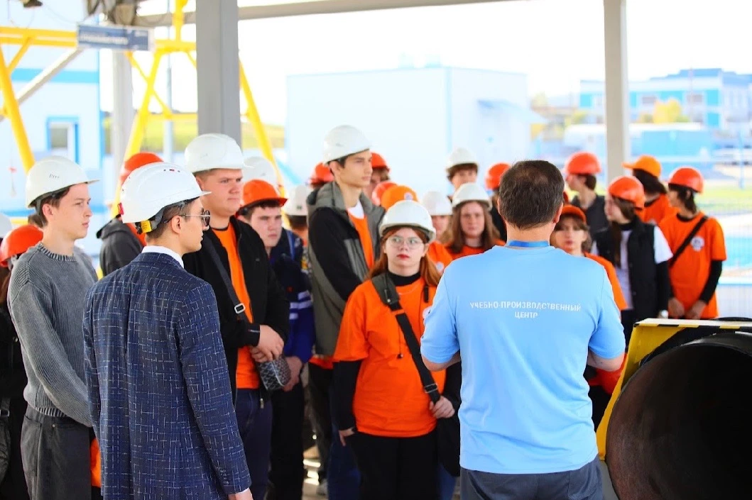 Студенты Краснодарского монтажного техникума познакомились с профессией газовика.