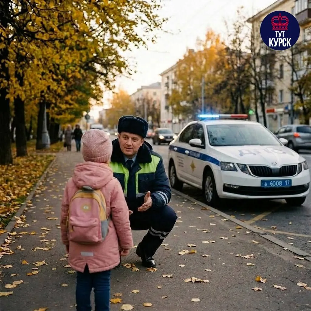 😱 Потерялась на прогулке: в Железногорске инспекторы помогли 8-летнему ребёнку