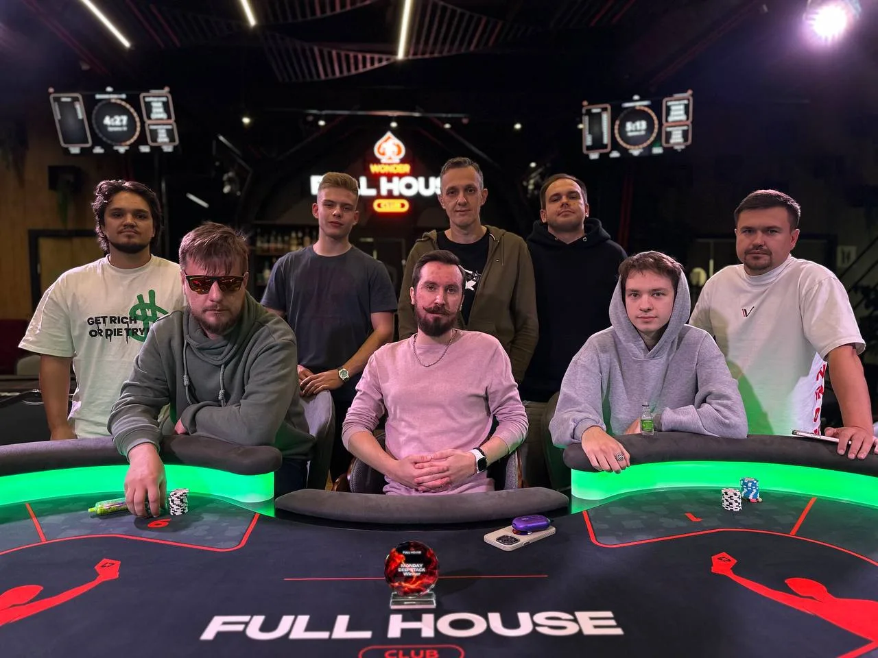 MONDAY DEEPSTACK| РЕЗУЛЬТАТЫ 12.10