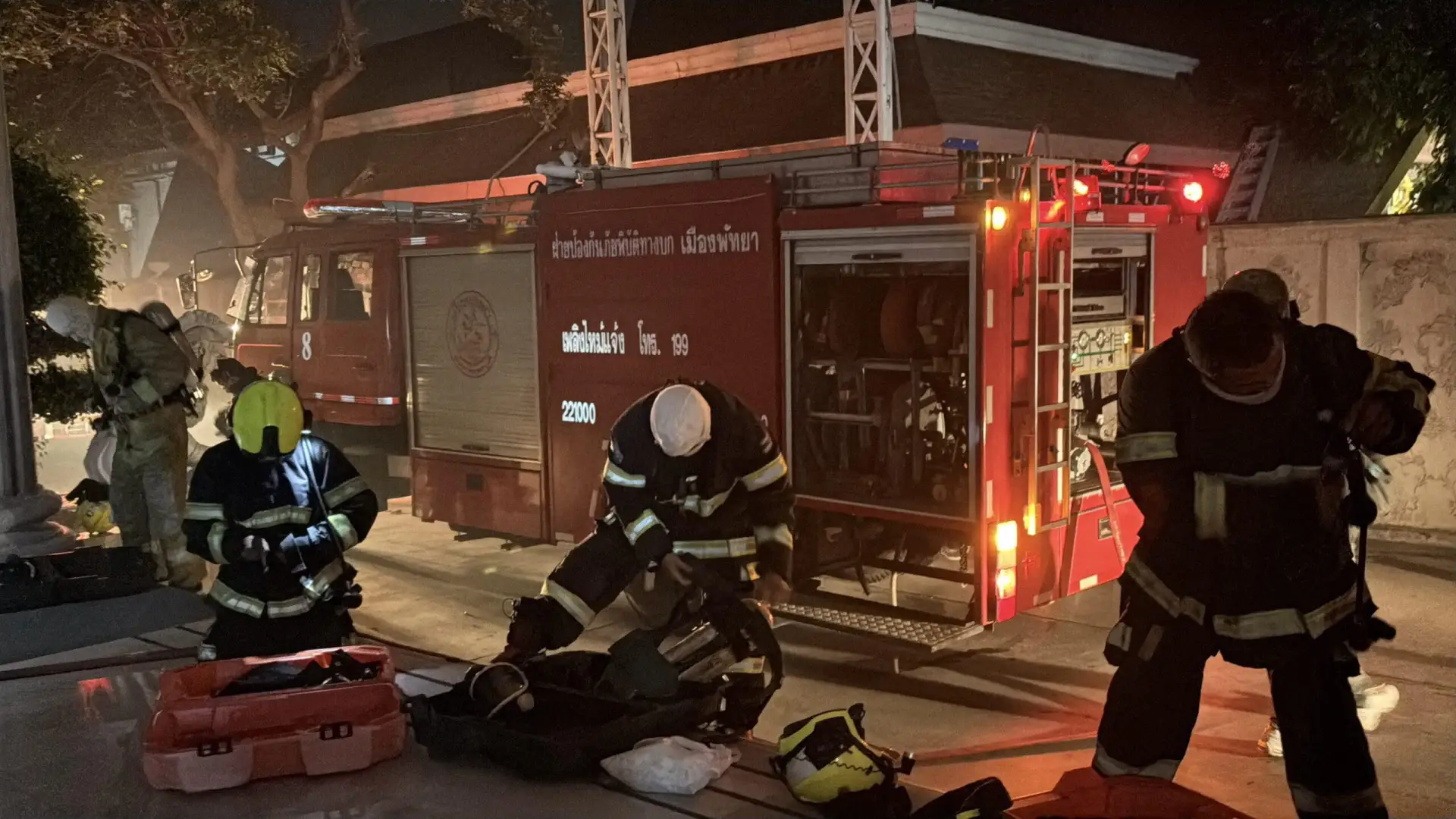 🗣 Пожар в электрощитовой паттайского ресторана: обошлось без жертв
