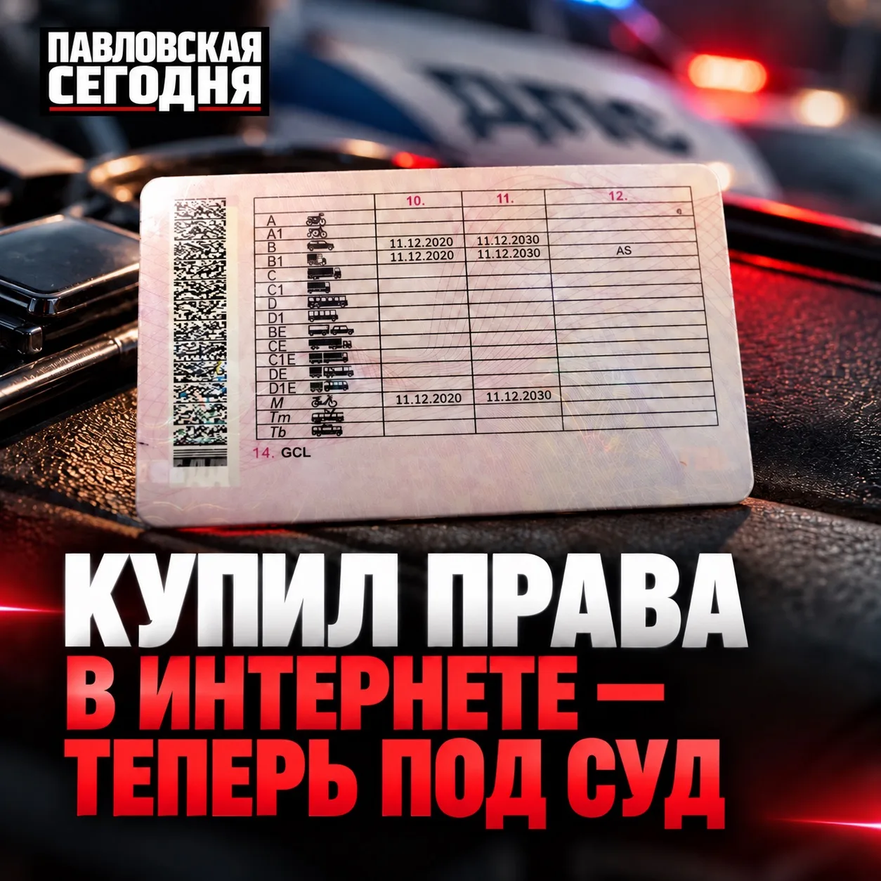 ⚡ Купил права в интернете — теперь пойдёт под суд